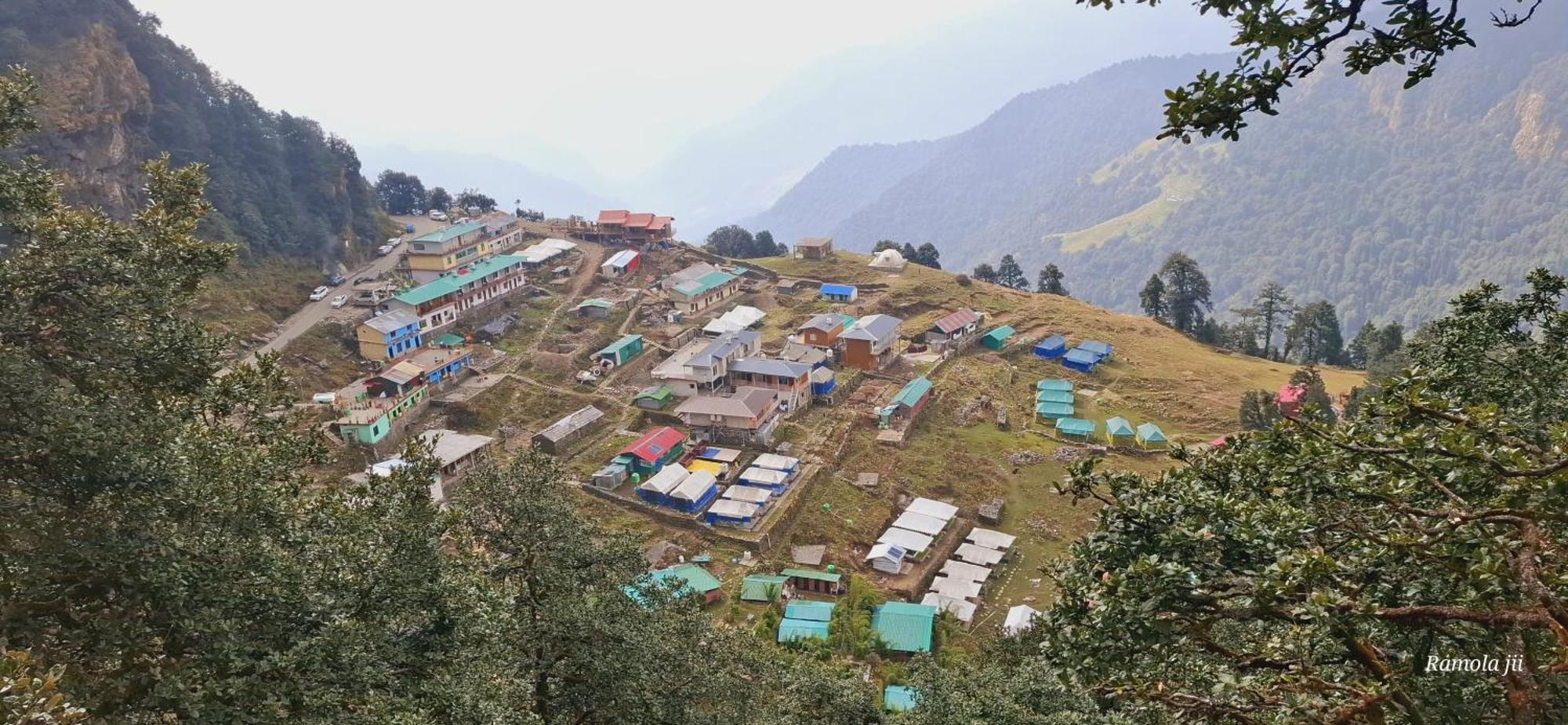 River Side Camp Chopta Hotell Sari Exteriör bild